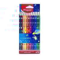 أقلام تلوين خشبية كلربيبس كوزمك من مابيد - 12 لون