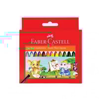 الوان شمعية جامبو من فايبر كاستل 24 لون