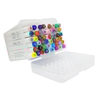 مجموعة أقلام ماركر برؤوس حادة وعريضة من BOOKEY