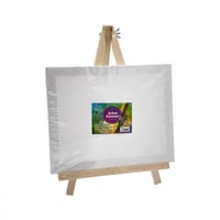 لوحة رسم فنية كانفس بحامل خشبي sbc - عدة مقاسات