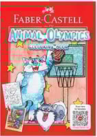 دفتر تلوين حيوانات Animal Olympics