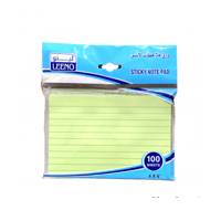 ورق ملاحظات لاصق - 100 ورقة - 4x6 inch - لينو