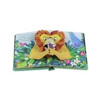 كتاب قصة ثلاثية الأبعاد : الأسد والفأر