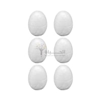 فلين شكل بيضة - 6 قطع - 8 سم - SYF