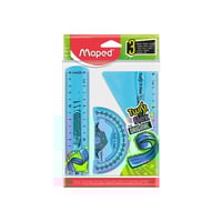 طقم مساطر مرن 3 قطع Maped Twist’n Flex