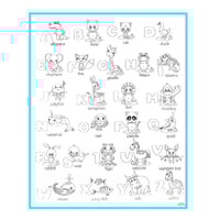 سجادة تلوين للأطفال قابله للغسيل