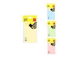 ورق ملاحظات لاصق - 100 ورقة - 3X2in - ديلي