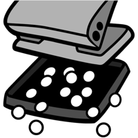 خرامة إسينشال من مابيد 402411 - أسود (20/25 ورقة)