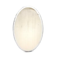 شكل بيضاوي خشبي للأعمال الفنية من SBC - (30 × 20 س...