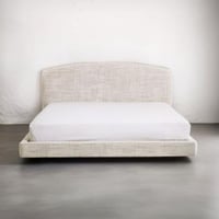 سرير مودرن - لون بيج