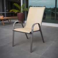 كرسي للحديقة و الرحلات - لون بيج