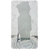 مرايا ستاند مودرن - لون ابيض