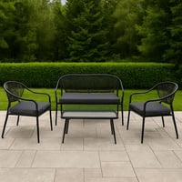 طقم كنب 4 قطع مودرن للحدائق و المساحات الخارجية