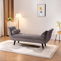 شيزلونج رمادي ملكي مودرن