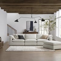 كنبة ثلاثة مقاعد - لون بيج