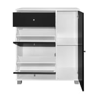 وحدة تخزين مودرن - لون أسود و أبيض