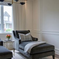 شيزلونج استرخاء مودرن -رمادي