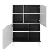 وحدة تخزين مودرن - لون أبيض و أسود