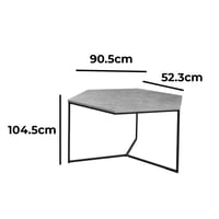 طقم طاولات عصري 4 قطع - لون رمادي - تصميم جذاب ومم...