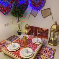 جلسة أرضية رمضانية