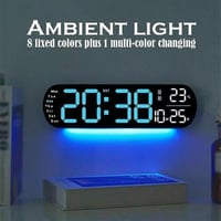 ساعة حائط رقمية كبيرة من Rordigo