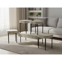 طقم طاولات 5 قطع - يناسب البيوت العصرية