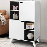 وحدة تخزين مودرن - لون أبيض و أسود