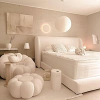 سرير مودرن - لون اوف وايت - تصميم عصري