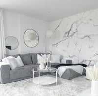 كنب زاوية حرف L - لون رمادي بتصميم عصري و فخم