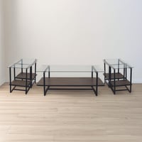 طقم طاولات خدمة 5 قطع بتصميم مميز