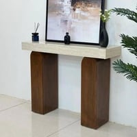 مدخل كونسول مودرن - لون بني