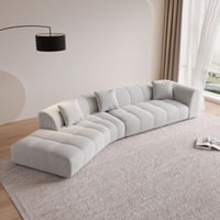 كنب زاوية بتصميم رائع و مميز - لون اوف وايت