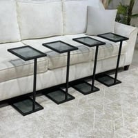 طقم طاولات خدمة 4 قطع مودرن