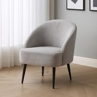 كرسي بوكليه بتصميم راقي - رمادي