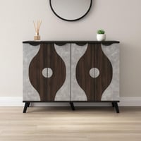 خزانة أحذية قسمين بتصميم فاخر