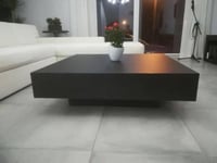 طاولة قهوة مودرن - لون أسود