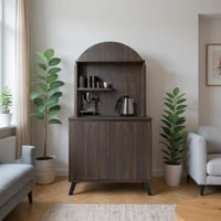 ركن قهوة مودرن - لون بني