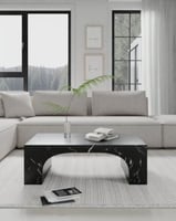 طاولة قهوة مودرن - أسود