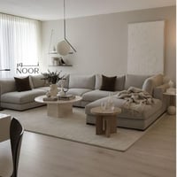 كنب زاوية أورينا – أوف وايت