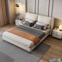 سرير مودرن - بيج