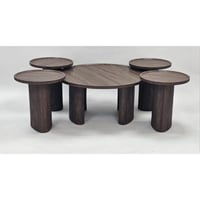 طقم طاولات خدمة 5 قطع بتصميم أنيق و مميز