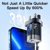 راس شاحن للمنزل 33w