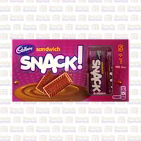 كادبوري سناك ساندويتش 22 جرام × 6 قطع مستورد الممك...