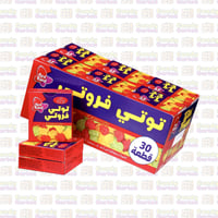 حلوى توتي فروتي الاصلي بنكهة الفاكهة 30قطعة 18 جم...