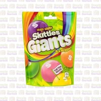 سكيتلز جاينتس كيس حلوي كريزي ساور بنكهة الفاكهة ال...