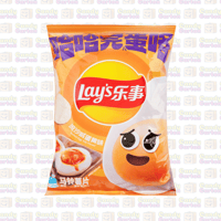 ليز بنكهة صفار البيض المملح 70 جرام مستورد الصين L...