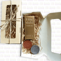 الشوكولاتة الداكنة الذهبية 128 جرام ichocolate