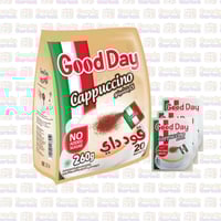 قهوة كابتشينو الايطالية من جود داي بدون سكر مضاف 2...