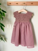 فستان بطبقات شيفون