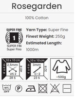 يارن ارت روزقاردن 315 Rosegarden